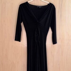 Laundry by Shelli Segal Black Twist Front Dress 2